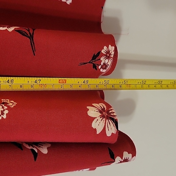 Breezy Red Floral Maxi Dress | Small - Picture 8 of 12